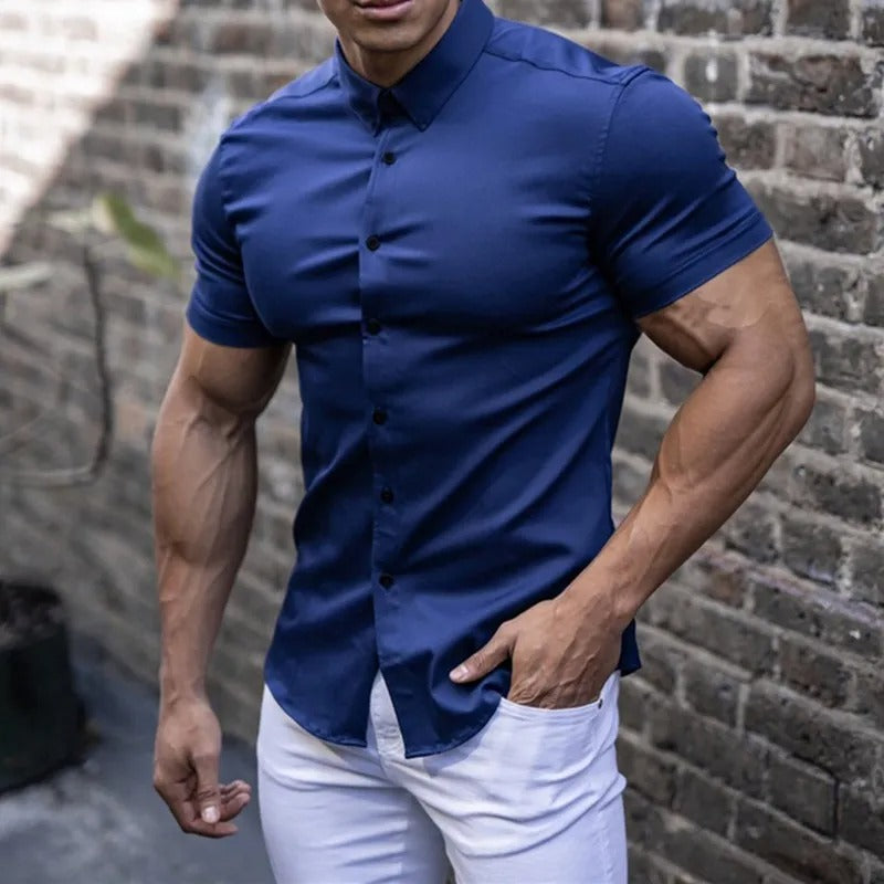 Anti-Wrinkle Short Sleeved Polo