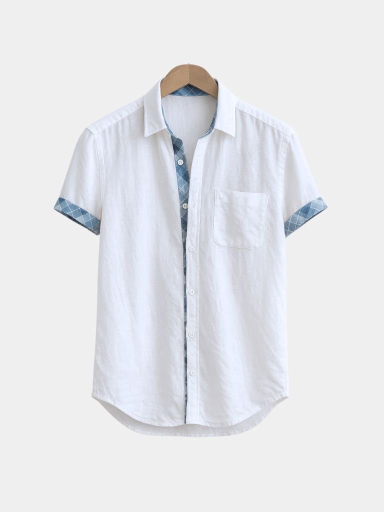 Ocean Detail Casual Shirt - Cross & Crown - Cross & Crown