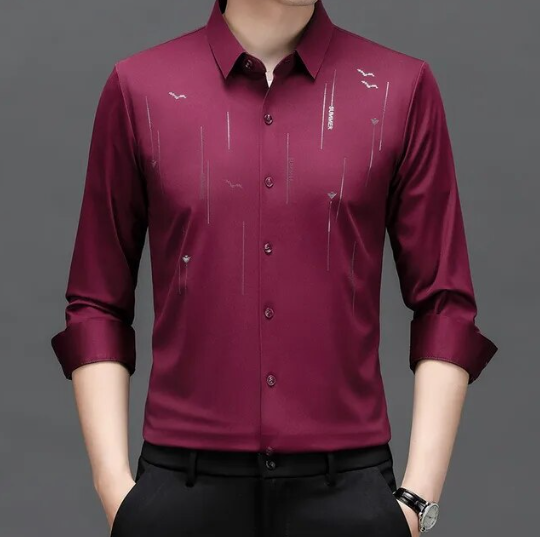 Wrinkle-Free Long Sleeve Shirt