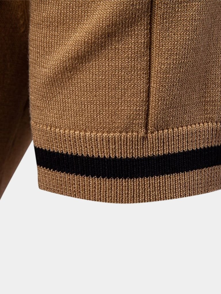 Royal Zip Polo – Cross & Crown