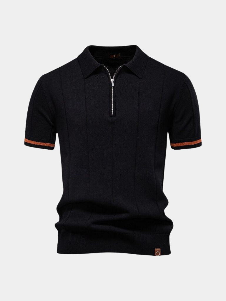 Royal Zip Polo – Cross & Crown - Cross & Crown