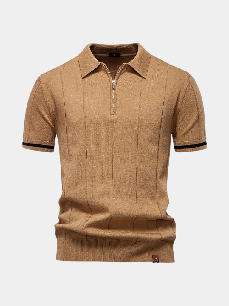 Royal Zip Polo – Cross & Crown - Cross & Crown