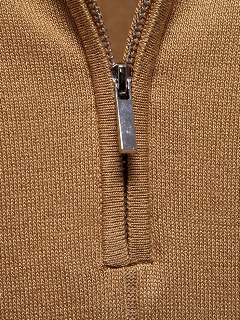 Royal Zip Polo – Cross & Crown