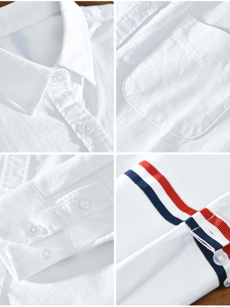 Saint Crew Linen Shirt – Cross & Crown