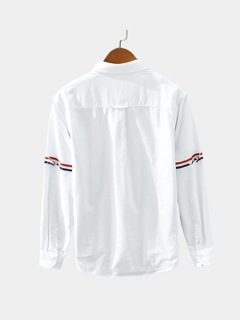 Saint Crew Linen Shirt – Cross & Crown