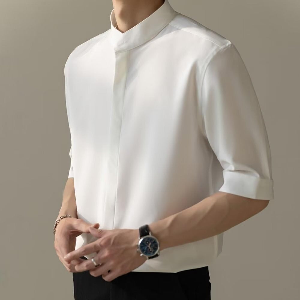 Zen Style Mandarin Shirt