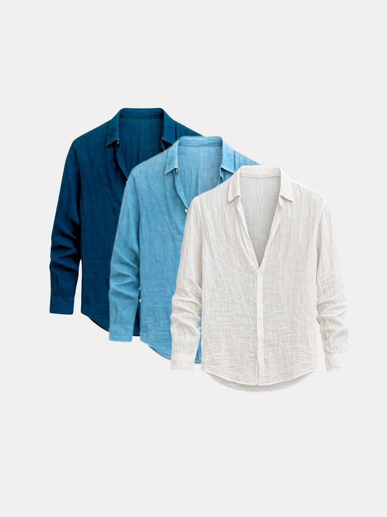 [SPECIAL PACK] Linen Reverie Summer Shirt - Cross & Crown - Cross & Crown