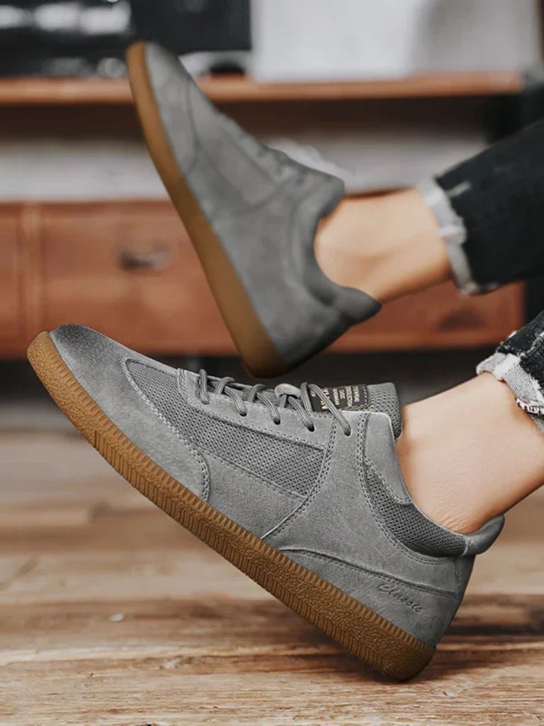 Steelstep Italian Leather Sneaker – Cross & Crown