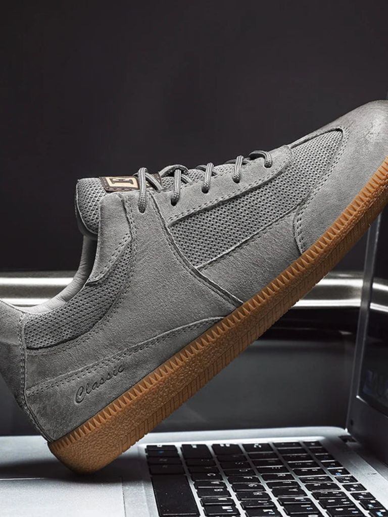 Steelstep Italian Leather Sneaker – Cross & Crown