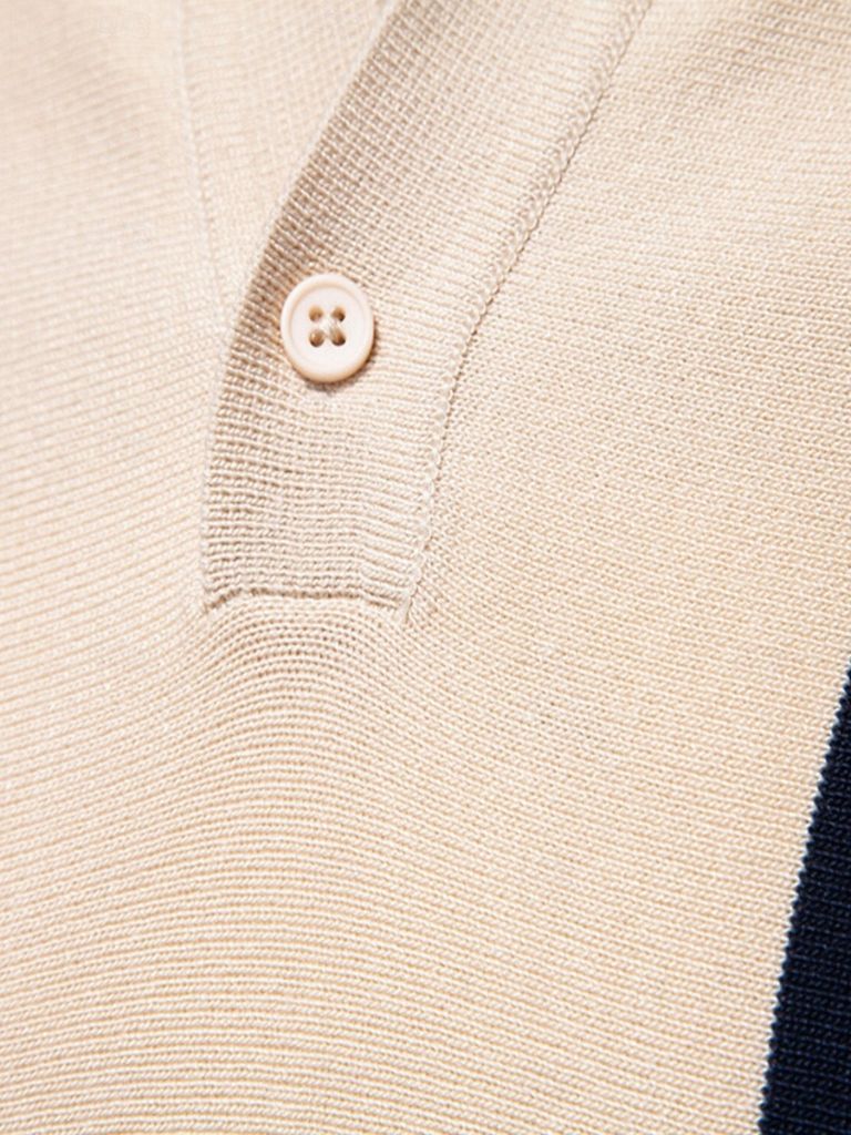 Sundown Stripes Polo – Cross & Crown