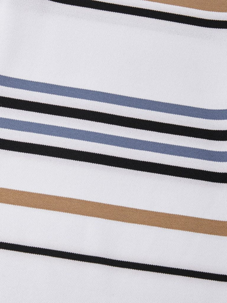 Sunset Stripe Polo – Cross & Crown