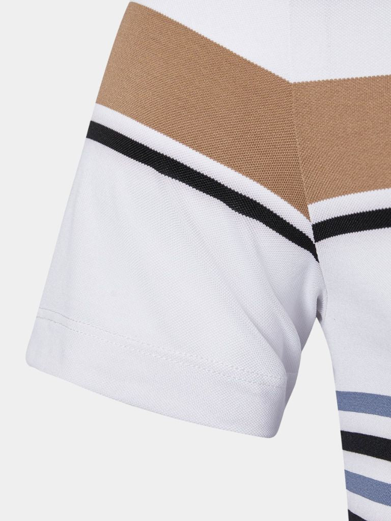 Sunset Stripe Polo – Cross & Crown