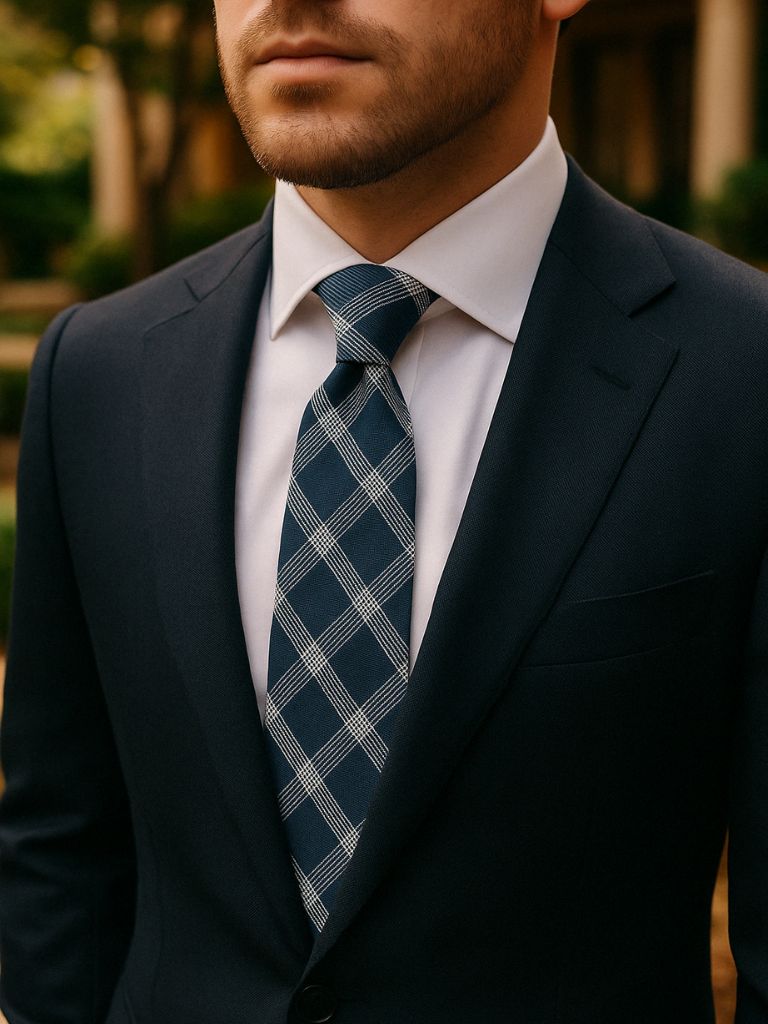 Thistle Grid Tie – Cross & Crown