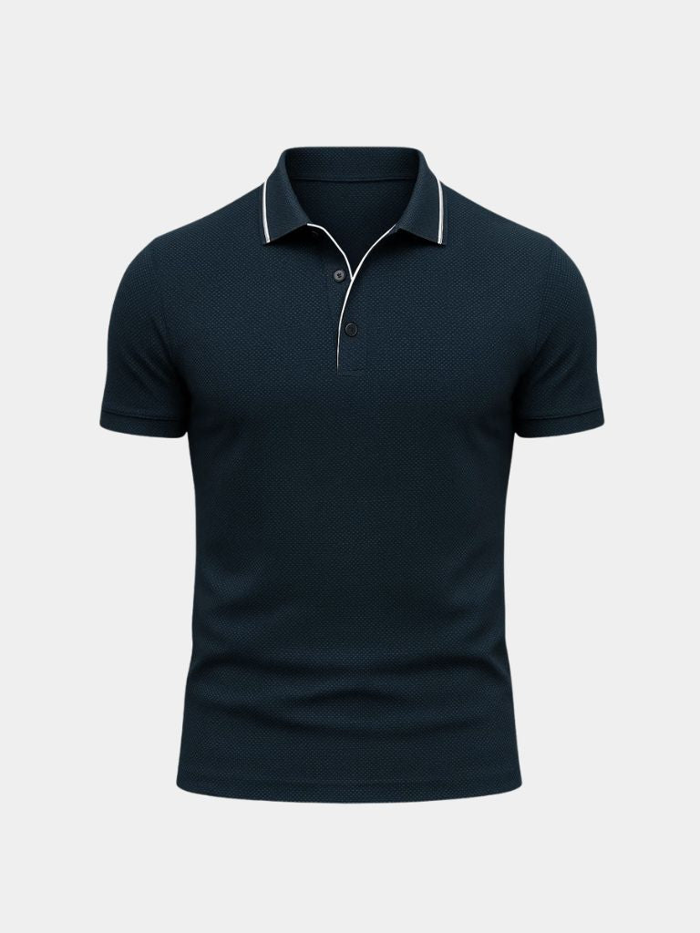 Volt Blue Polo Shirt – Cross & Crown - Cross & Crown