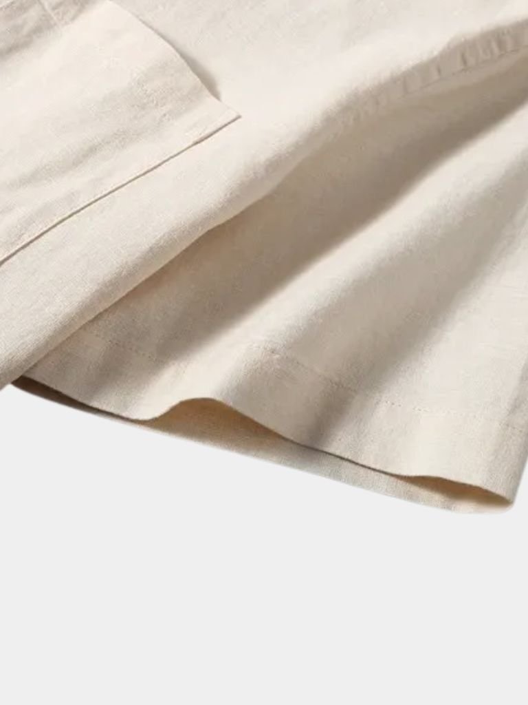 White Wellspring Linen T-Shirt – Cross & Crown